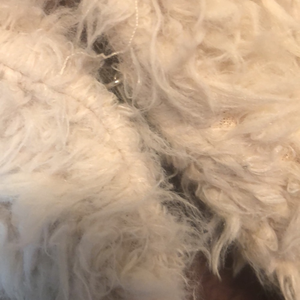 Free People faux fur Sherpa swing coat - Picture 7 of 7